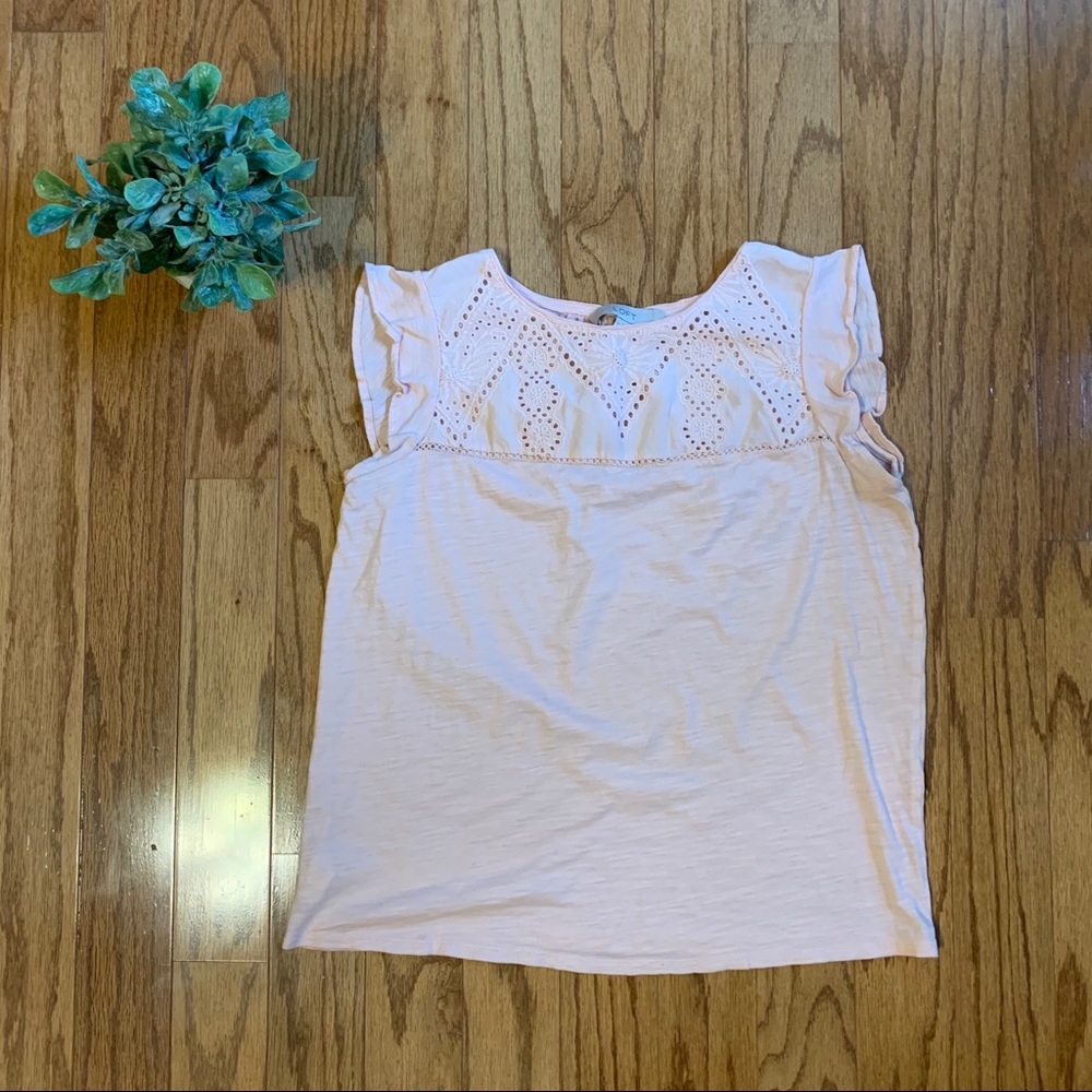 LOFT Blush Pink Top